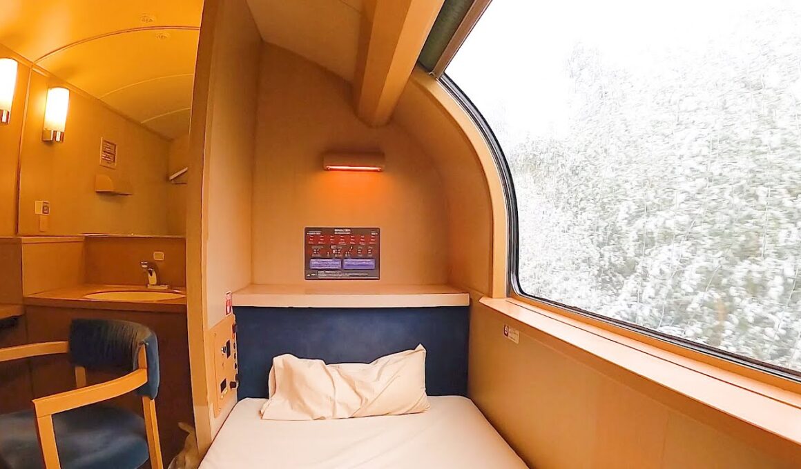 Japon yataklı sunrise treni